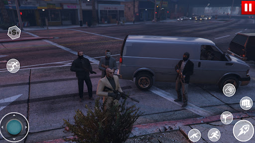 Gangster Crime City Car Games Screen 3
