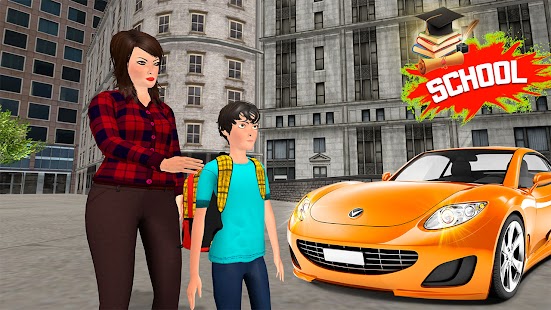 Working Mom Paper Girl: Virtual Mother Family Game Screenshot