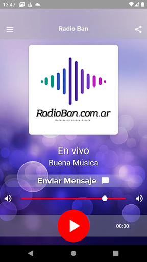 Android application Radio Ban screenshort