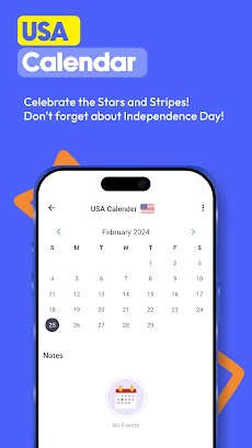 USA Holiday Calendarのおすすめ画像1