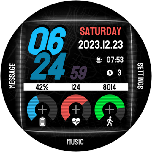 Sport - Digital Watch Face NY screenshot 14