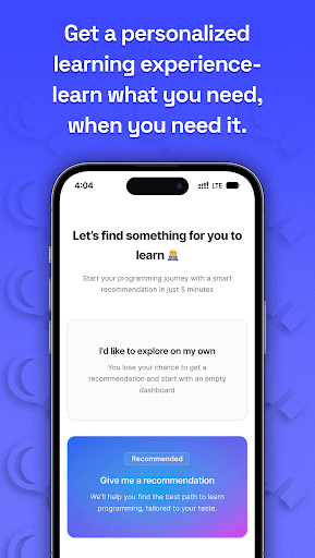 codedamn | Learn programming Screen 2