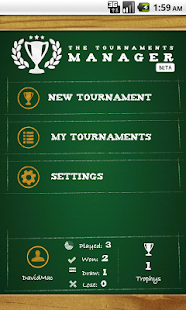 The Tournaments Manager v1.9 Android screenshots 1