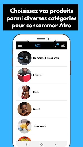 E-Black Shop Screen 2