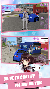 Anime High School Life sim 3D