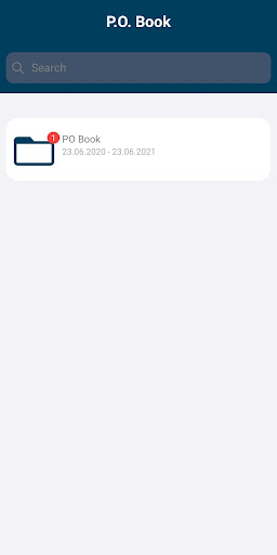 Digital Purchase Order Screen 2