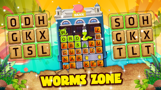 Worms Zone - Fun Word Games