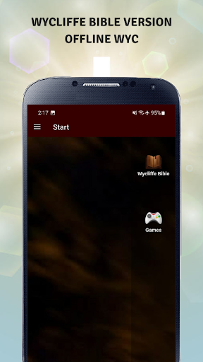 Android application Wycliffe Bible Offline screenshort