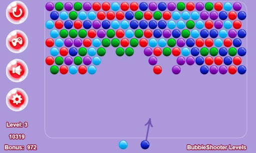 Android application Bubble Shooter screenshort