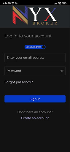 Nyxbroker Screen 2