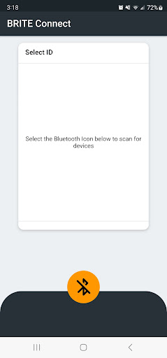 Android application BRITE Connect screenshort