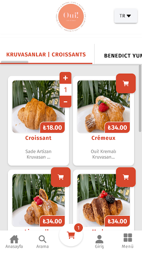 Android application Oui! Istanbul screenshort
