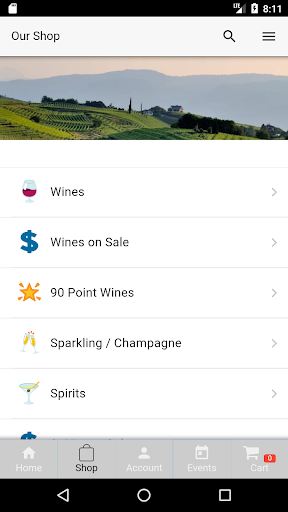 Anconas Wine Screen 2