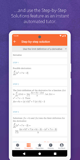 WolframAlpha Screen 2