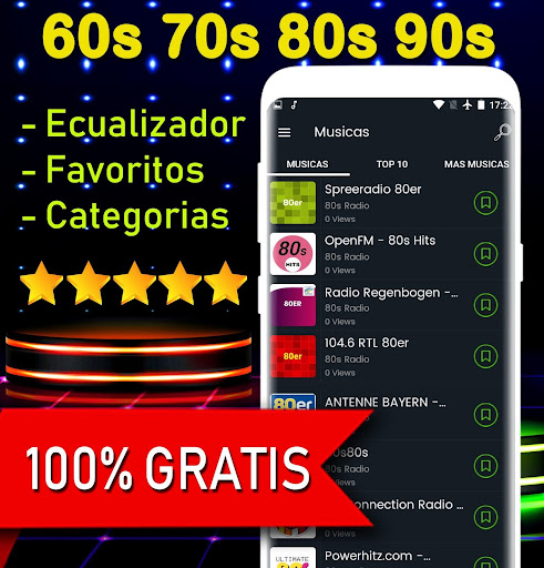 Musica de los 60 70 80 y 90
