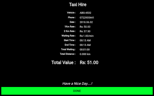 Free Taxi Meter HappyGo