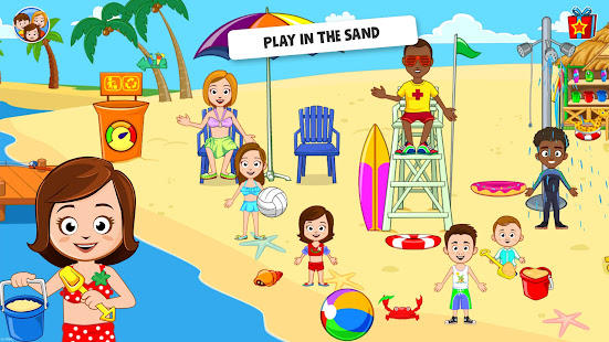 My Town: Beach Picnic Fun Game apktram screenshots 13