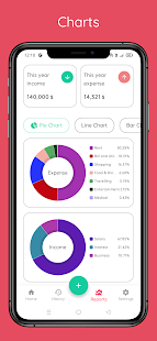 Expenso - Captură de ecran Money Manager