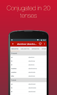 Spanish Verb Conjugator Pro APK (PAID) Free Download 5