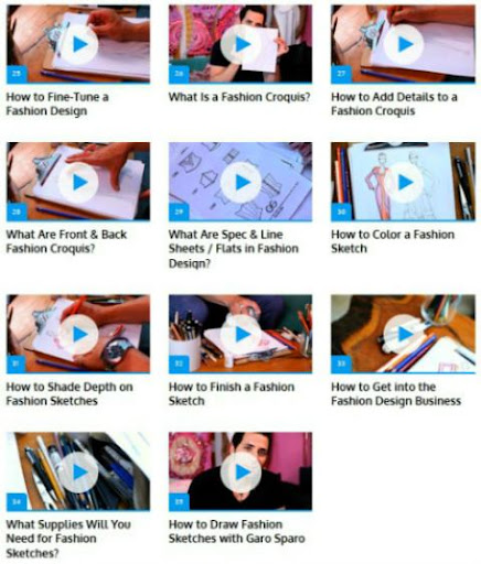 Fashion Design Sketches Guide Screen 3