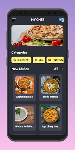 Android application My Chef: Recipe app screenshort