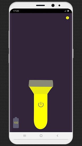 Android application Flashlight screenshort