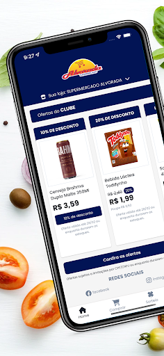 Android application Clube Super Alvorada screenshort