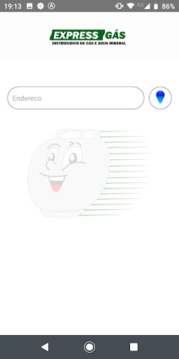 Android application Express Gás screenshort