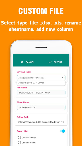 QR - Barcode Pro: Reader, Gene Screen 2