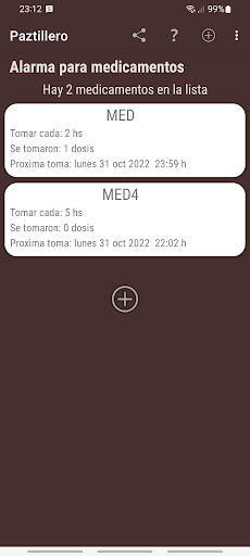Android application Paztillero screenshort