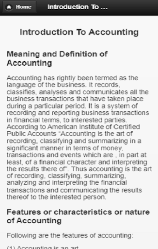 Intro to Accounting Screen 3