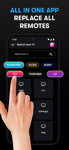 Universal Smart TV Remote Screenshot 4 - AppWisp.com