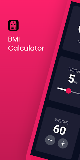 Android application BMI Calculator screenshort