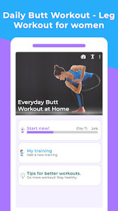 Screenshot 2 Daily Butt Workout - Leg Worko android