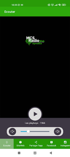 Android application MCS Radio Aywaille screenshort