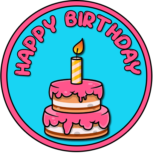 Happy Birthday Stickers logo