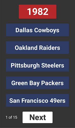 Football fame Screen 2