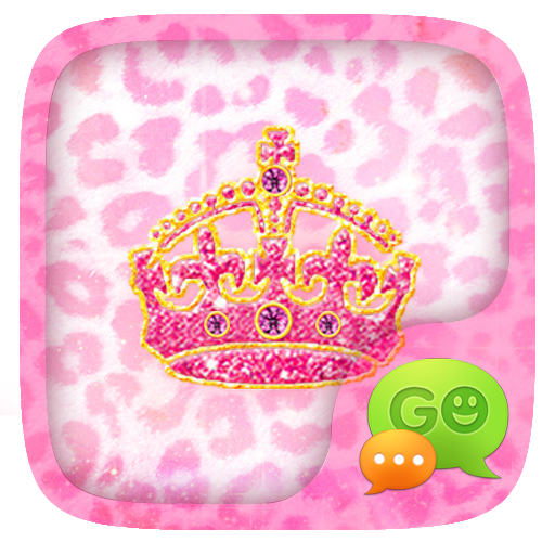 GO SMS PINKY GIRL THEME logo