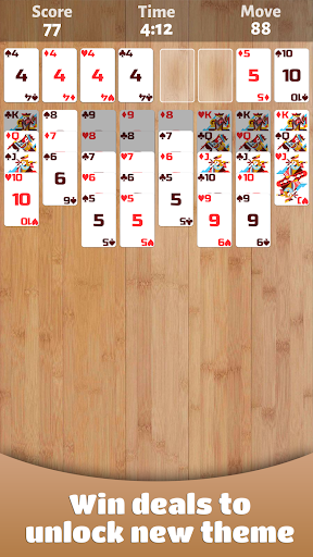 FreeCell Solitaire Screen 3