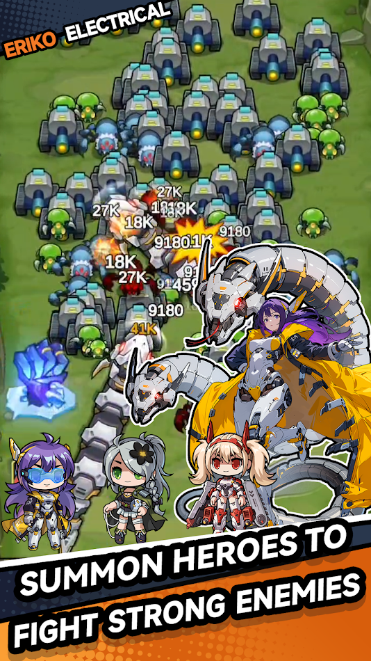 #2. Tales of Brave-doomsday battle (Android) Podle: YU-one Game