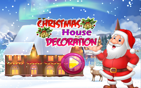 Decoração da casa de Natal