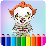 How To Color Pennywise IT icon