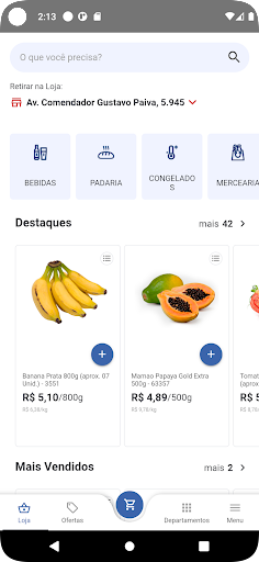 Android application UNICOMPRA screenshort