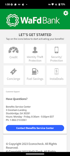 WaFd Rewards Screen 2