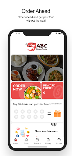 Android application ABC Chinese Cuisine screenshort