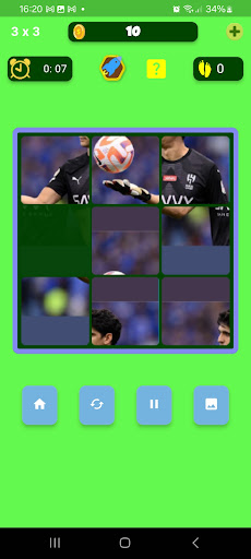 Android application Sport Puzzle screenshort