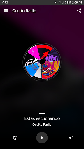 Oculto Radio Screen 3