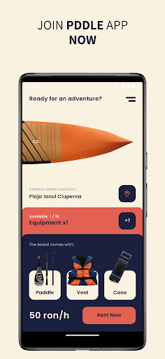 Android application pddle screenshort