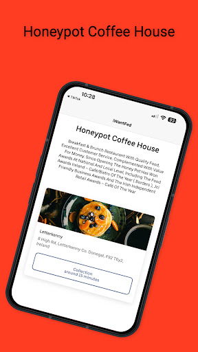 Android application Honeypot Coffee House screenshort