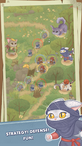 Android application Meow Tower Defense screenshort